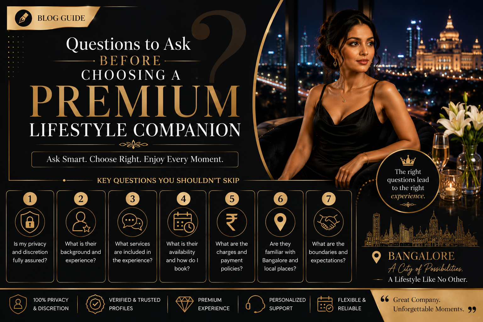 Questions to Ask Before Choosing a Premium Lifestyle Companion