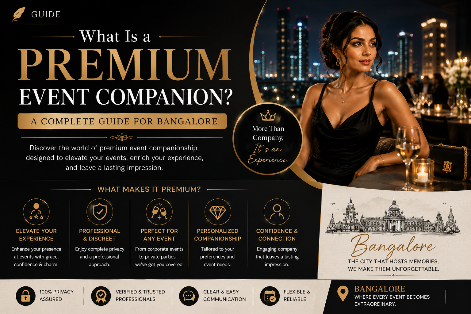 What Is a Premium Event Companion? A Complete Guide for Bangalore
