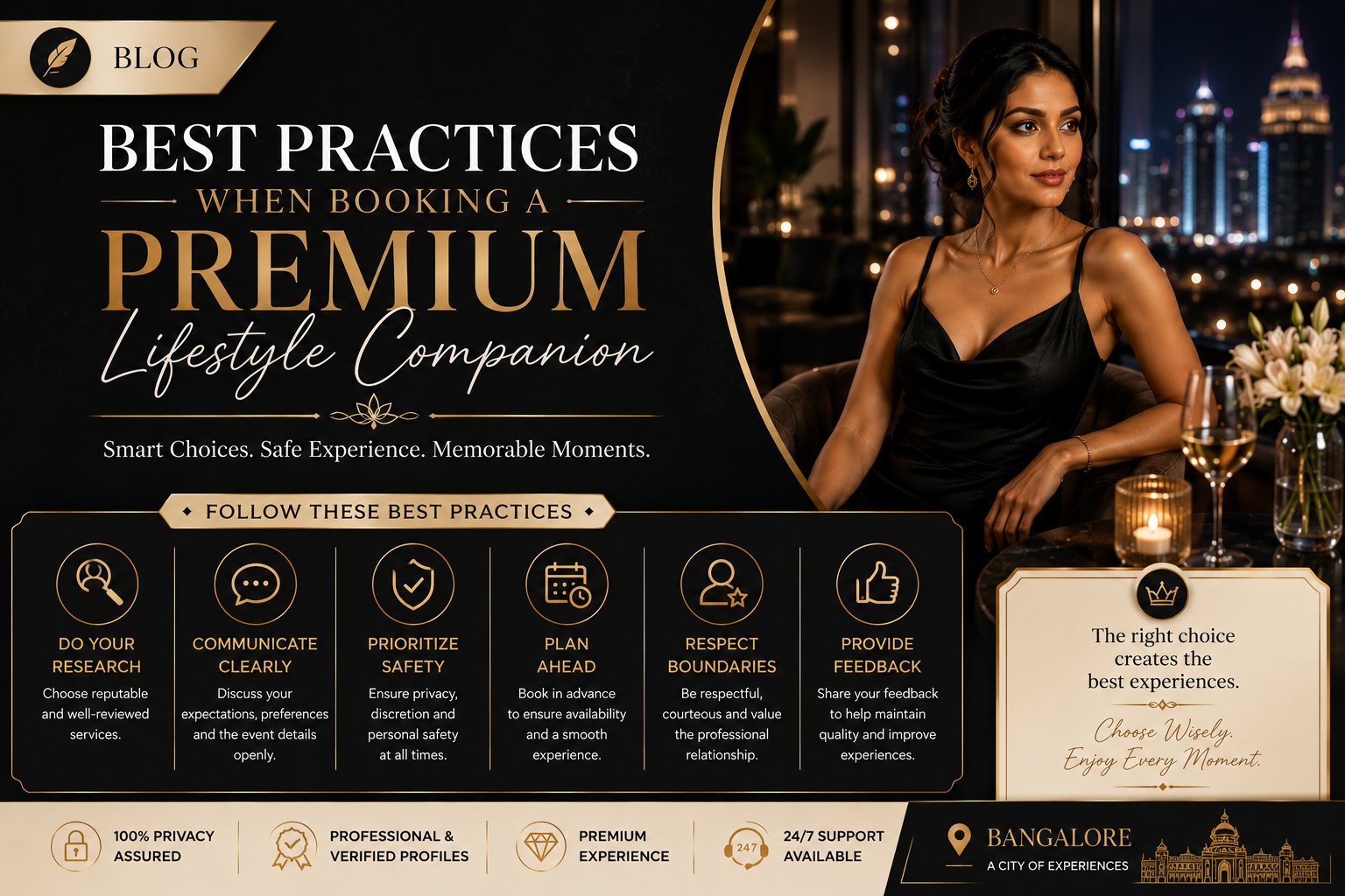 Best Practices When Booking a Premium Lifestyle Companion